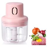 (250ml)  Single Bowl USB Rechargeable Mini Grinder Food Chopper (250ml)