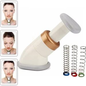 (NW000282) Neckline Slimmer & Toning Massager System, Double Chin Remover Facial Neck Line Exerciser Chin Massager