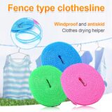 (NW000325) Cloth Hanging Rope Clothesline  / Clothesline Drying Nylon Rope   (Random Colour)