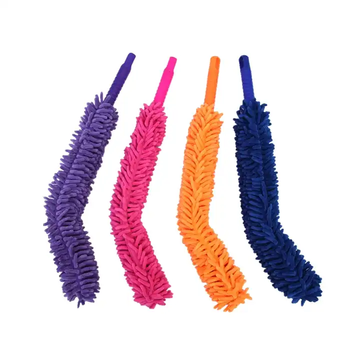 (NW000218) Foldable Multipurpose Microfiber Ceiling Fan Duster (random Color)