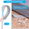 (NW000349) Long Handle Mop Telescopic Duster Brush Gap Dust Cleaner Bedside Sofa Brush For Cleaning