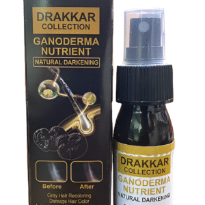 (NW000303) Anti-Greying Hair spray , Drakkar spray  for Hair, Organic Ganoderma, Inverted Essence for Grey Hair, Darkens Your Hair Naturally Without Damaging (30ML)
