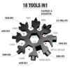 (NW000214) 18-in-1-stainless-steel-snowflake-wrench-multipurpose-wrench‏